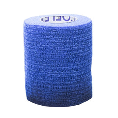 Andover Coated Products Cohesive Bandage CoFlex® NL 3 Inch X 5 Yard 12 lbs. Tensile Strength Self-adherent Closure Blue NonSterile