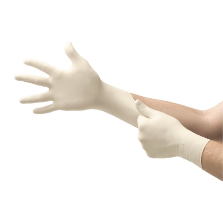 Microflex Medical Exam Glove Diamond Grip Plus™ X-Large NonSterile Latex Standard Cuff Length Fully Textured White Not Chemo Approved - M-401014-2466 - Case of 1000