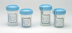 Medegen Medical Products LLC Specimen Container for Pneumatic Tube Systems ClikSeal™ Polypropylene 120 mL (4 oz.) Screw Cap Sterile Inside Only