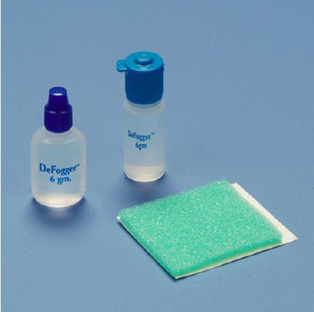 DeRoyal Formulated Solution Defogger™, Surgimate® Foam, Round Bottle, With Non Abrasive, X Ray Detectable Adhesive Back Pad, Sterile - M-402460-4174 - Case of 20