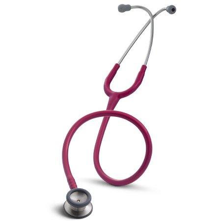 3M Classic Stethoscope 3M™ Littmann® Classic II™ Raspberry 1-Tube 28 Inch Tube Double-Sided Chestpiece