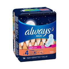 Feminine Pad Always® Maxi Overnight Absorbency