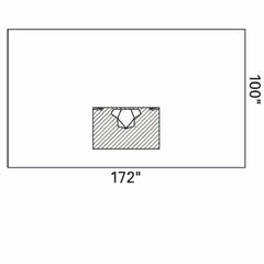O&M Halyard Inc Orthopedic Drape Beach Chair Shoulder Drape 172 W X 100 L Inch Sterile