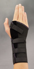Bird & Cronin Wrist Brace Frazer™ Elastic / Metal Right Hand Black X-Large