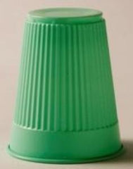 Tidi Products Drinking Cup Tidi® 5 oz. Green Plastic Disposable
