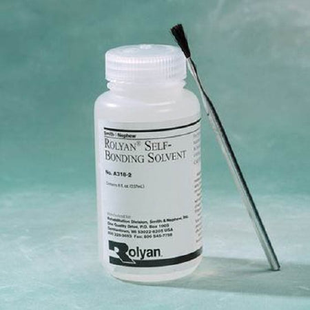 Patterson Medical Supply Rolyan® Solvent 237 ml, Self bonding, with Brush Applicator, Container