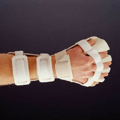 Patterson Medical Supply Anti-Spasticity Ball Splint Rolyan® Preformed Thermoplastic Right Hand Beige Medium