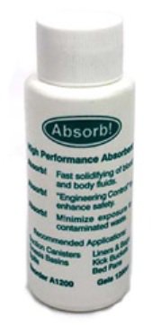 Northfield Manufacturing Spill Control Solidifier Absorb! 1200cc Bottle - M-406888-1770 - Case of 175