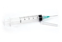 AirTite Products Syringe with Hypodermic Needle ExelInt® 6 mL 20 Gauge 1 Inch Detachable Needle Without Safety