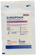J & J Healthcare Systems Absorbable Gelatin Sponge Surgifoam® Porcine Gelatin