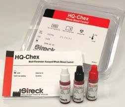 Streck Laboratories Control HQ-Chex® Glucose / Hemoglobin Low Level / High Level 6 X 2.5 mL