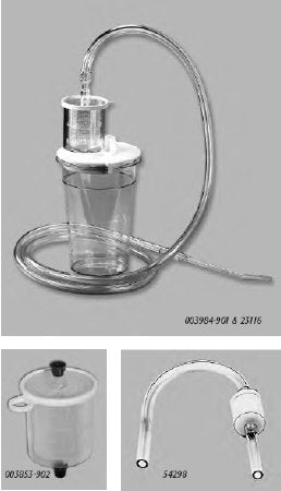 Olympus America Inc Suction Connector Tubing Berkeley SafeTouch® 6 Foot Length 0.5 Inch ID Sterile Male Adapter Connector Clear