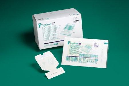 3M Transparent Film Dressing 3M™ Tegaderm™ HP Square 2-3/8 X 2-3/8 Inch Frame Style Delivery With Label Sterile