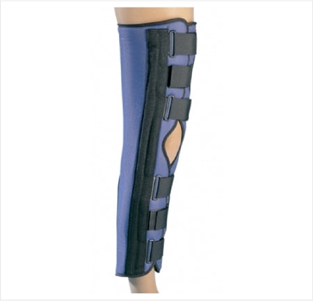 DJO Knee Immobilizer ProCare® Medium Hook and Loop Closure 12 Inch Length Left or Right Knee