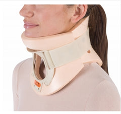 DJO Rigid Cervical Collar ProCare® California Preformed Adult Small Two-Piece / Trachea Opening 2-1/4 Inch Height 10 to 13 Inch Neck Circumference