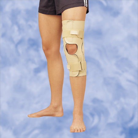 DeRoyal Knee Support DeRoyal® Medium Wraparound 18 to 20-1/2 Inch Circumference Left or Right Knee