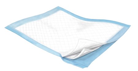 Cardinal Underpad Wings™ Plus 23 X 36 Inch Disposable Fluff / Polymer Heavy Absorbency - M-410726-3209 - Case of 75