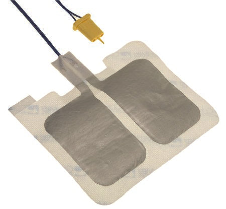 Conmed Split Grounding Pad SureFit™ Pre-attached 10 Foot Cable / Single Use - M-410809-1495 - Case of 100