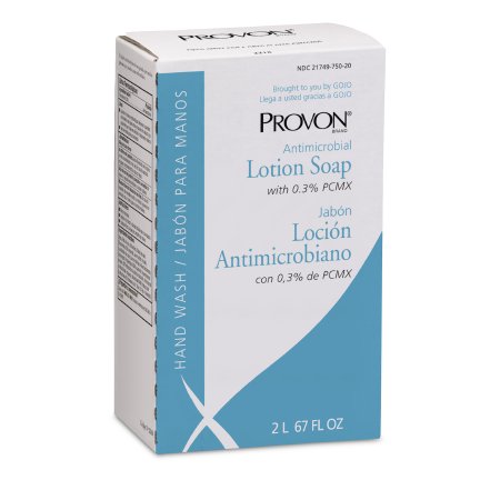 GOJO Antimicrobial Soap PROVON® Liquid 2,000 mL Dispenser Refill Bag Citrus Scent
