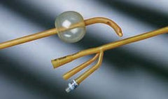 Bard Foley Catheter Bardex® 3-Way Standard Tip 30 cc Balloon 20 Fr. Latex