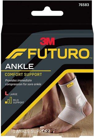 3M Ankle Support 3M™ Futuro™ Comfort Lift™ Large Pull-On Left or Right Foot