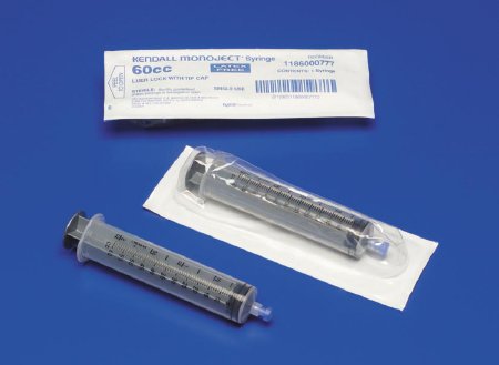 Cardinal General Purpose Syringe Monoject™ SoftPack 60 mL Blister Pack Catheter Tip Without Safety - M-414635-2655 - Each