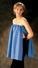 Graham Medical Products Exam Cover-Up FlexFit® Blue One Size Fits Most Open Sides Elastic Band Female