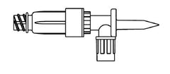 B. Braun Dispensing Pin Mini-Spike* - M-416233-4436 - Each