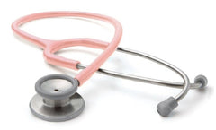 American Diagnostic Corp Classic Stethoscope Adscope® 603 Pink 1-Tube 22 Inch Tube Double-Sided Chestpiece
