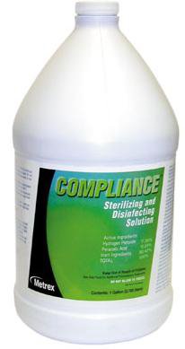 Metrex Research Compliance™ Surface Disinfectant Cleaner Peroxide Based Liquid 1 gal. Jug Acidic Scent NonSterile - M-416565-1816 - Case of 4