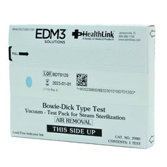 EDM 3 LLC HealthLink® Sterilization Bowie-Dick Test Pack Steam