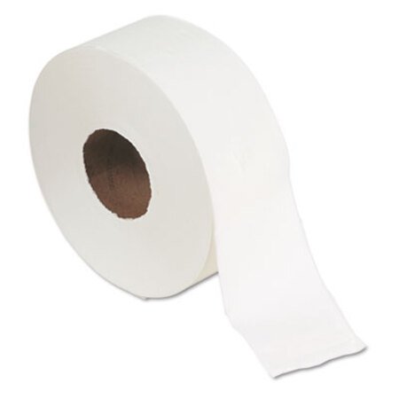 Georgia Pacific® Professional Jumbo Jr. Bath Tissue Roll, Septic Safe, 2-Ply, White, 1000 ft, 8 Rolls/Carton