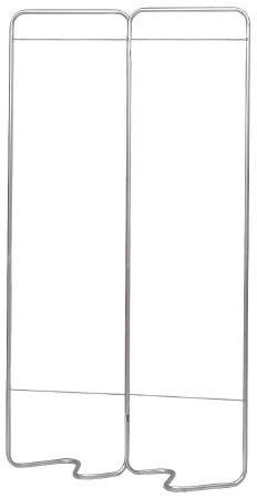 Omnimed Privacy Screen Frame Beamatic® Folding 2-Panel Aluminum