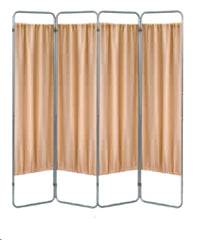 Omnimed Privacy Screen Frame Berm® Folding 4-Panel Aluminum