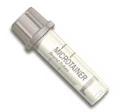 Becton Dickinson BD Microtainer® Capillary Blood Collection Tube Glucose Determination Sodium Fluoride / Na2 EDTA Additive 15.3 X 46 mm 400 µL to 600 µL Gray BD Microgard™ Closure Plastic Tube