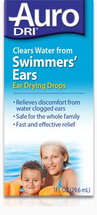 Mylan Pharmaceuticals Ear Drying Aid Auro-Dri® 1 oz. Otic Drops 95% Strength Isopropyl Alcohol