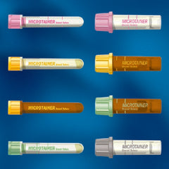 Becton Dickinson BD Microtainer® SST™ Capillary Blood Collection Tube Serum Tube Clot Activator / Separator Gel Additive 15.3 X 46 mm 400 µL to 600 µL Gold BD Microgard™ Closure Plastic Tube