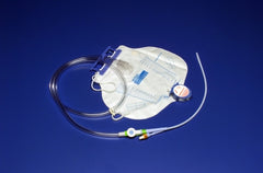 Cardinal Indwelling Catheter Tray Dover™ Foley 14 Fr. 5 cc Balloon Silicone