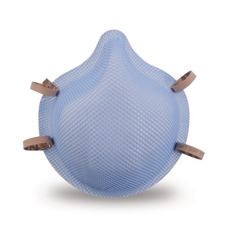 Moldex-Metric Particulate Respirator / Surgical Mask Moldex® Medical N95 Cup Elastic Strap Large Blue NonSterile ASTM Level 3