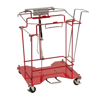 Cardinal SharpsCart™ Sharps Collector Cart Foot Operated Cart Metal