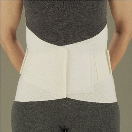 DeRoyal Lumbar Support DeRoyal® Small / Medium Hook and Loop Closure 28 to 32 Inch Waist Circumference 12 Inch Adult