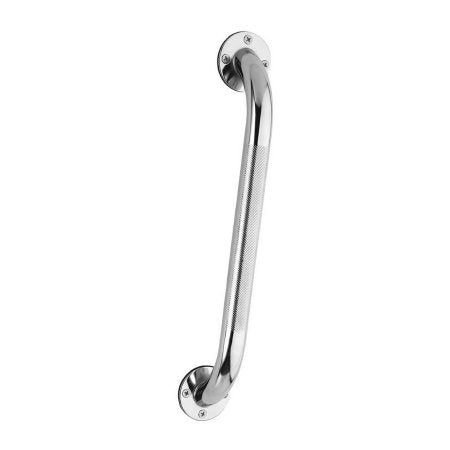 Apex-Carex Healthcare Wall Grab Bar Carex® Chrome Finish Knurled Steel