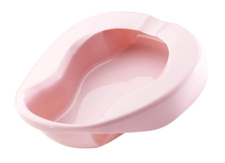 Apex-Carex Healthcare Conventional Bedpan Carex® Mauve 108 oz. / 3194 mL