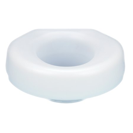 Maddak Raised Toilet Seat Tall-Ette® 4 Inch Height White 300 lbs. Weight Capacity