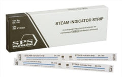 SPS Medical Supply SPSmedical Sterilization Chemical Indicator Strip Steam 8 Inch