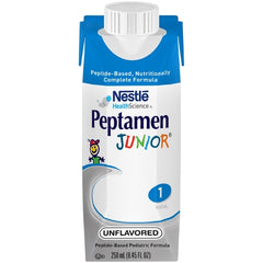 Nestle Healthcare Nutrition Pediatric Tube Feeding Formula Peptamen Junior® 8.45 oz. Carton Ready to Use Unflavored Ages 1-13 Years