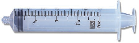 Becton Dickinson General Purpose Syringe BD Luer-Lok™ 50 mL Blister Pack Luer Lock Tip Without Safety - M-422240-4122 - Case of 160