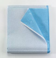 Tidi Products Stretcher Sheet Tidi® Everyday Flat 40 X 90 Inch Blue Tissue / Poly Disposable