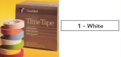 Blank Label Tape Time® Multipurpose Label White Vinyl 1 X 500 Inch