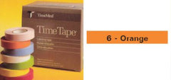 Precision Dynamics Blank Label Tape Time® Multipurpose Label Orange Vinyl 1/2 X 500 Inch - M-42553-4928 - Roll of 1